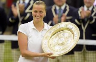 Wimbledon'da zafer Kvitova'nın