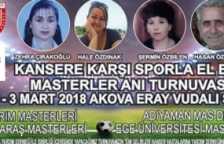 Yıldırım Masterleri’nden anlamlı turnuva