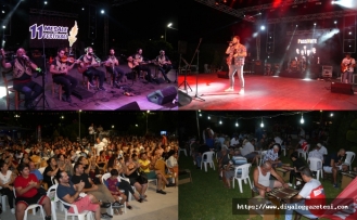 11 Meşale Festivali, muhteşem dans gösterileri ve konserlerle sona erdi