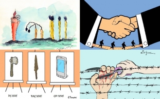 Kıbrıslı Türk karikatür sanatçıları, uluslararası yarışmalarda çeşitli ödüller kazandı