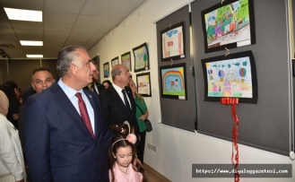 Öğrencilerin eserleri yer aldı