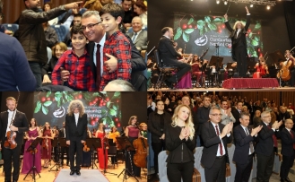 Coşkuyla alkışladılar