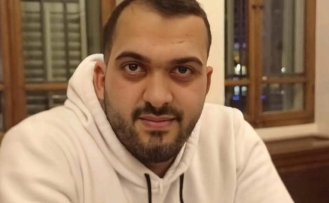 Genç babanın üzen vedası