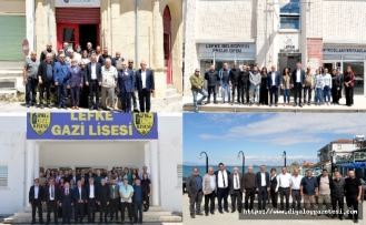 Lefke’yi ziyaret etti