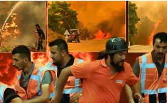 Evler boşaldtıldı yollar kapandı
