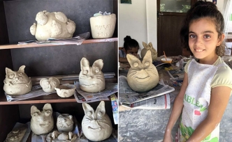 Çocuklar, Vakıflar Arabahmet İyilik Evi’nde tasarruflu olmayı öğreniyor