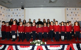 The International Prep School birinci sınıf öğrencileri okuma belgelerini törenle aldı