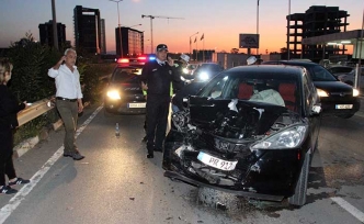 Yağmurdan kaçtı doluya tutuldu