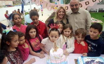Dr. Fatoş Çimen Şemi’nin dünyalar tatlısı kızı Ada 8’inci yaşını kutladı