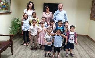 Minikler Diyalog Medya’da çok güzel bir gün geçirdi