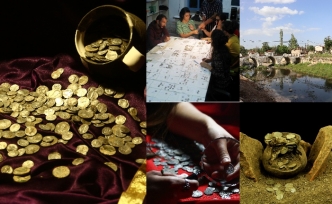 Aizanoi Antik Kenti'nde "Roma'nın sikke koleksiyonu" bulundu