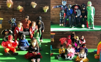 Arı Kovanı Kreş ve Anaokulu’nda kostüm partisi düzenlendi