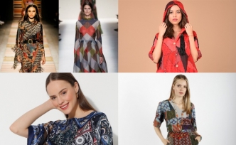 Patchwork desen yeniden trend moda olarak karşımıza çıkıyor