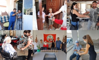6 ilçede dağıtıldı