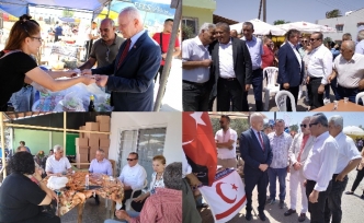 Siyasiler keyifli bir gün geçirdi