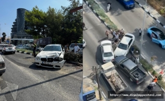 Trafik kilitlendi