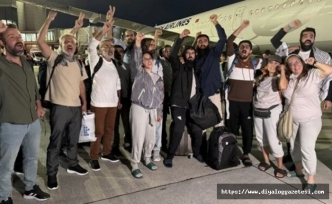 Yakınları sevinçle karşıladı