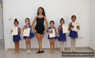 Minikler sertifikalarını aldı