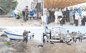 Bölge halkı da katıldı