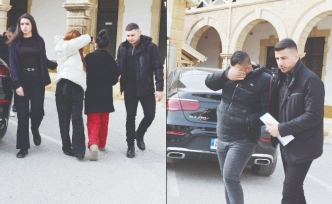 Darp anları kameralara  yansıdı