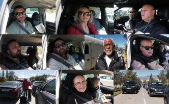 Sürücüler tepkili