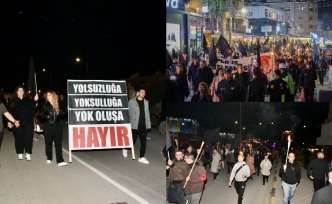 Yürüyüş düzenlendi