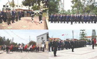 Kahramanlar anıldı