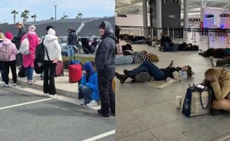 Yolcular perişan oldu