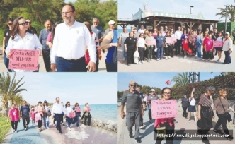 Yürüyüş düzenlendi