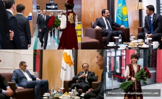 Çiçeklerle karşılandı