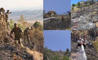 İtfaiye zorlandı