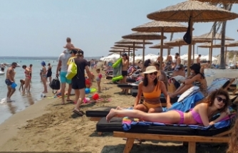Plaj temizlendi