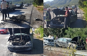 Trafik kilitlendi