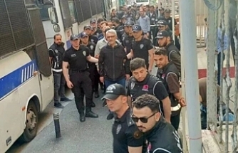 22 kişi de tutuklandı