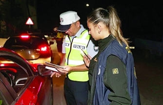 309 sürücüye ceza yazıldı