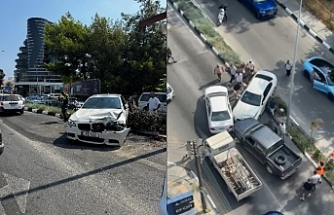 Trafik kilitlendi