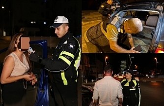 30 araç trafikten men edildi