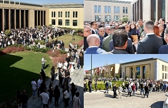 Halk akın etti