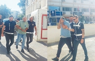 Polise konuştu