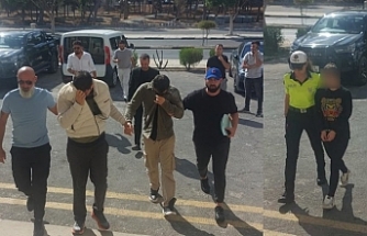 Üç kişi tutuklandı