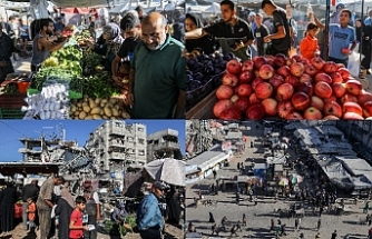 Yıkık kentte umutlar yeşerdi