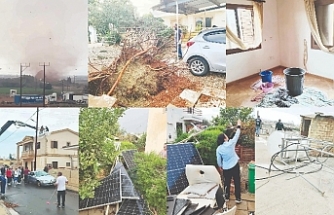 Hortum ve kasırga korkuttu