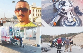 Virajda sağ şeride geçti