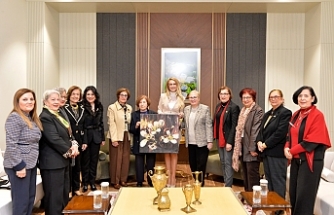 Çalışmalarını  takdir etti