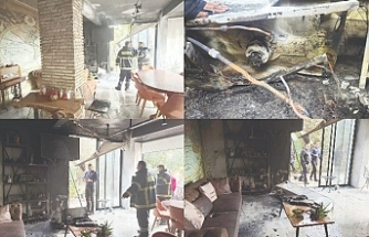 Eşyalar zarar gördü