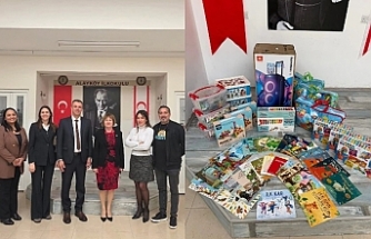 Alayköy İlkokulu’ndan Merit Otellerine teşekkür