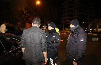 Bin 585 araç kontrol edildi