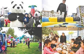 Çocuklar çok eğlendi