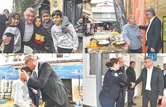 Bayramlarını kutladı