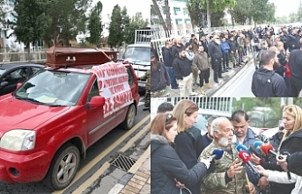 Saraya tabut taşındı